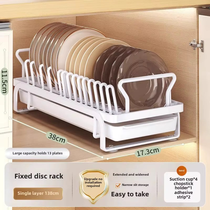 Kitchen Dish Drying Rack – the Space-Saving Pull-Out Organizer Your Kitchen Deserves