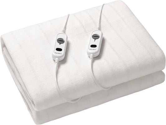 Cozy Dual-Control Heated Blanket